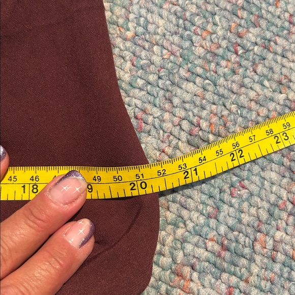 NWT Brown Sheer Maxi Dress with Flowy Sleeves size M/L - Picture 13 of 16